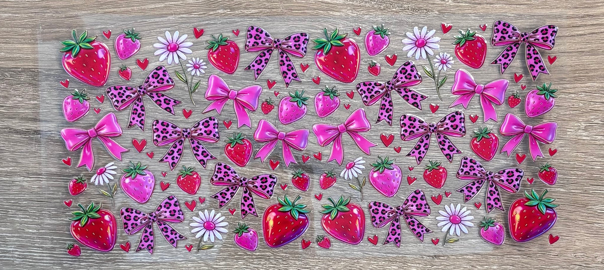 Strawberries and bows