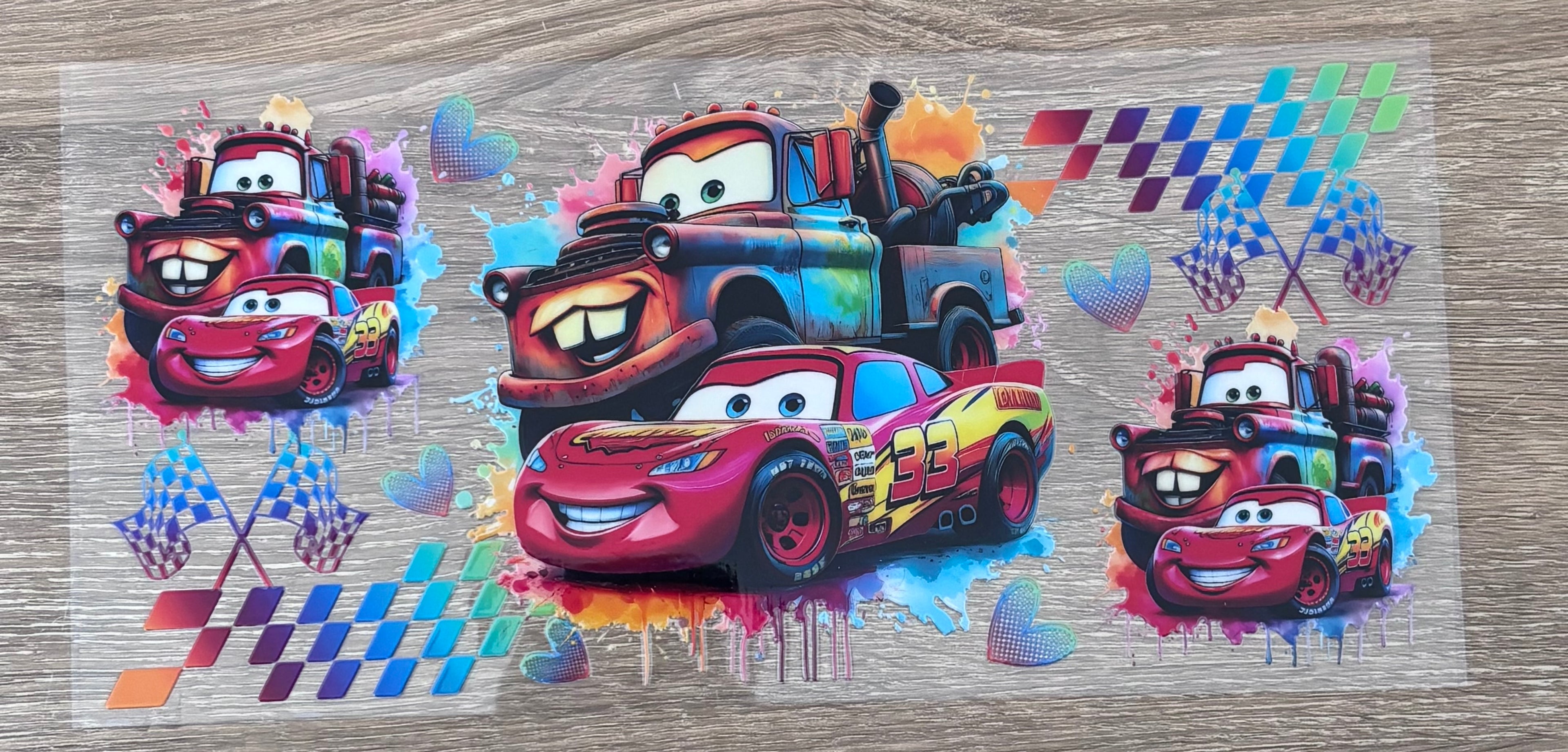 McQueen and Mater