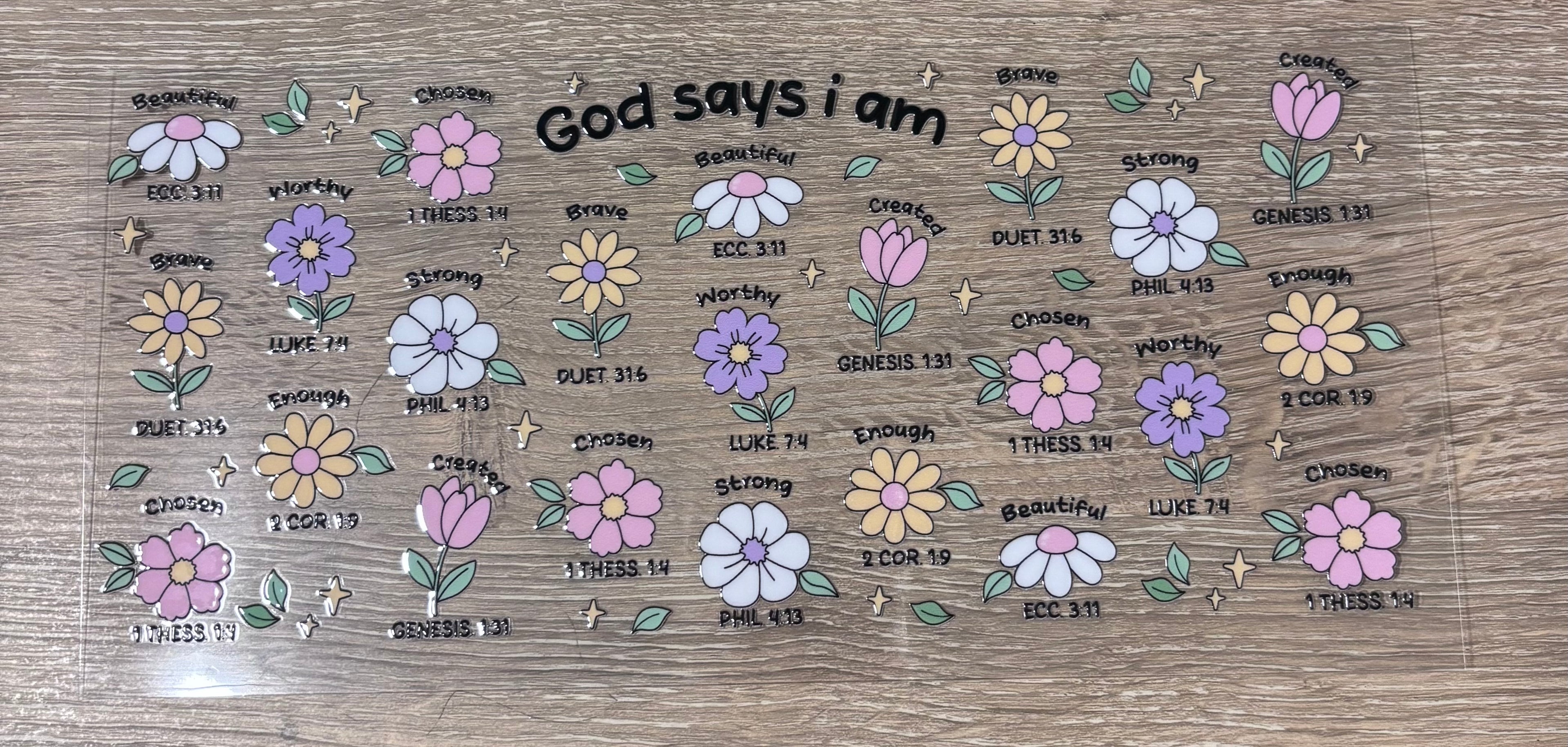 God says I am