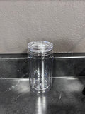 16 oz Acrylic Snowglobe Tumbler
