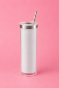 20 oz Insulated Skinny Snowglobe Tumbler
