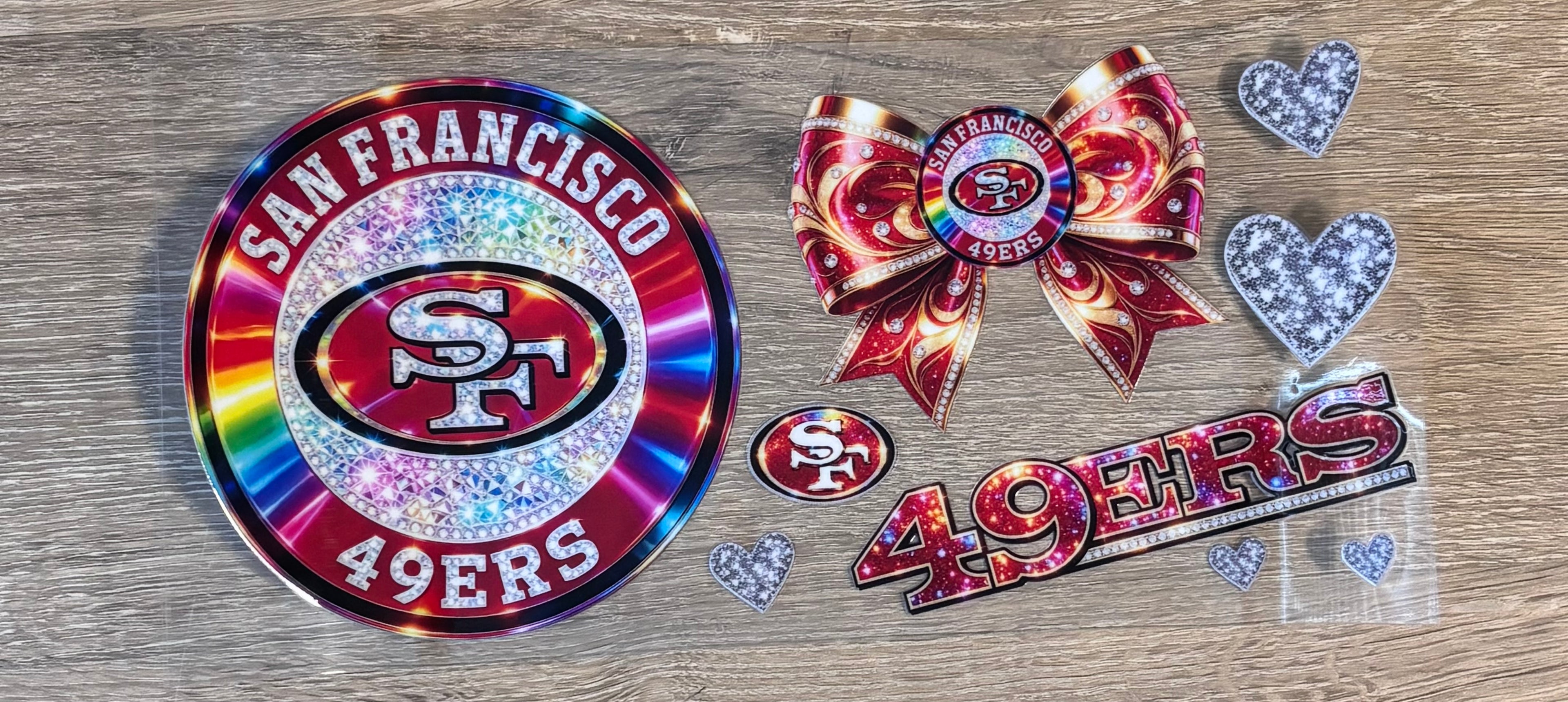 SF 49ers Bows