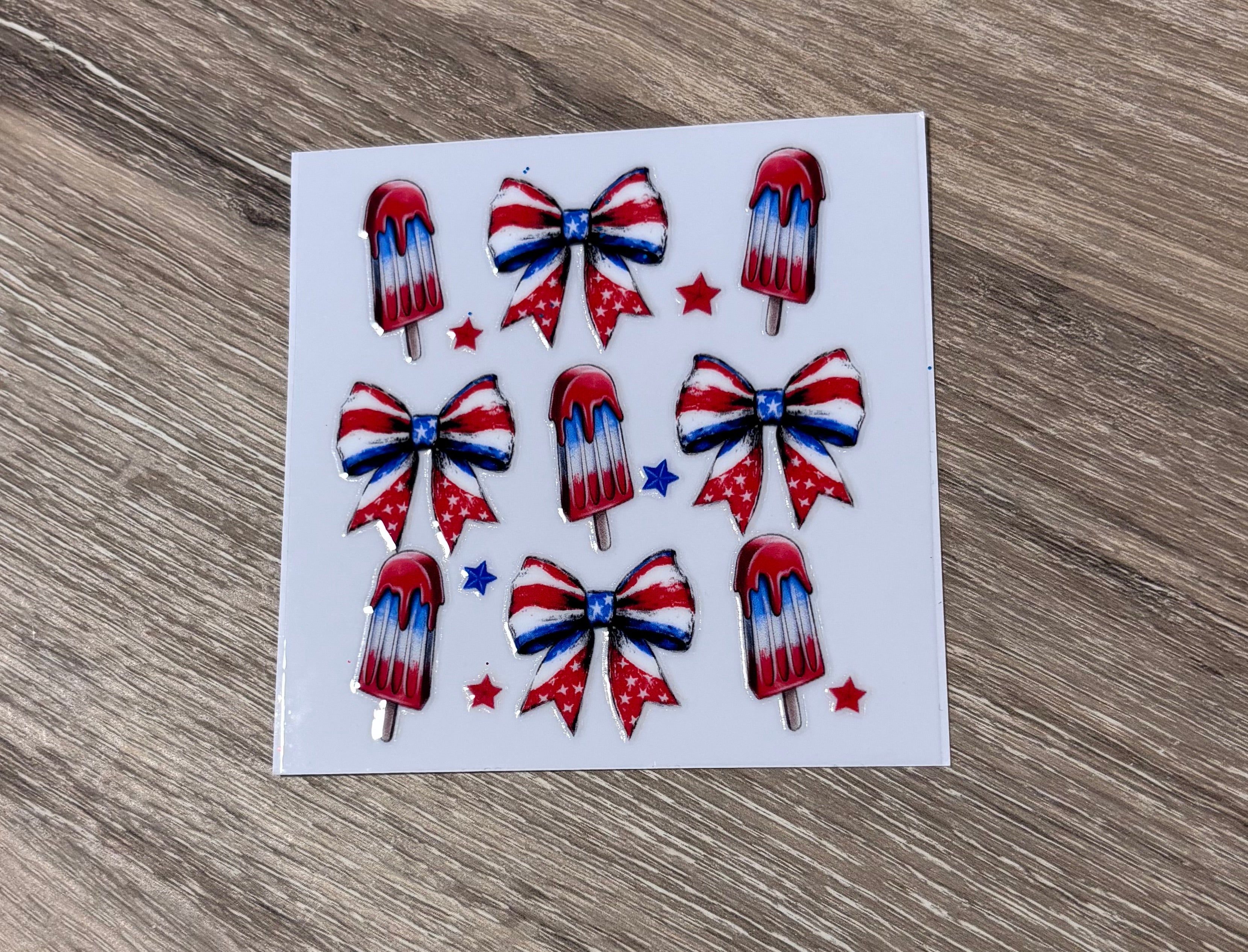 Bows and popsicles