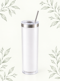 20 oz Insulated Skinny Snowglobe Tumbler