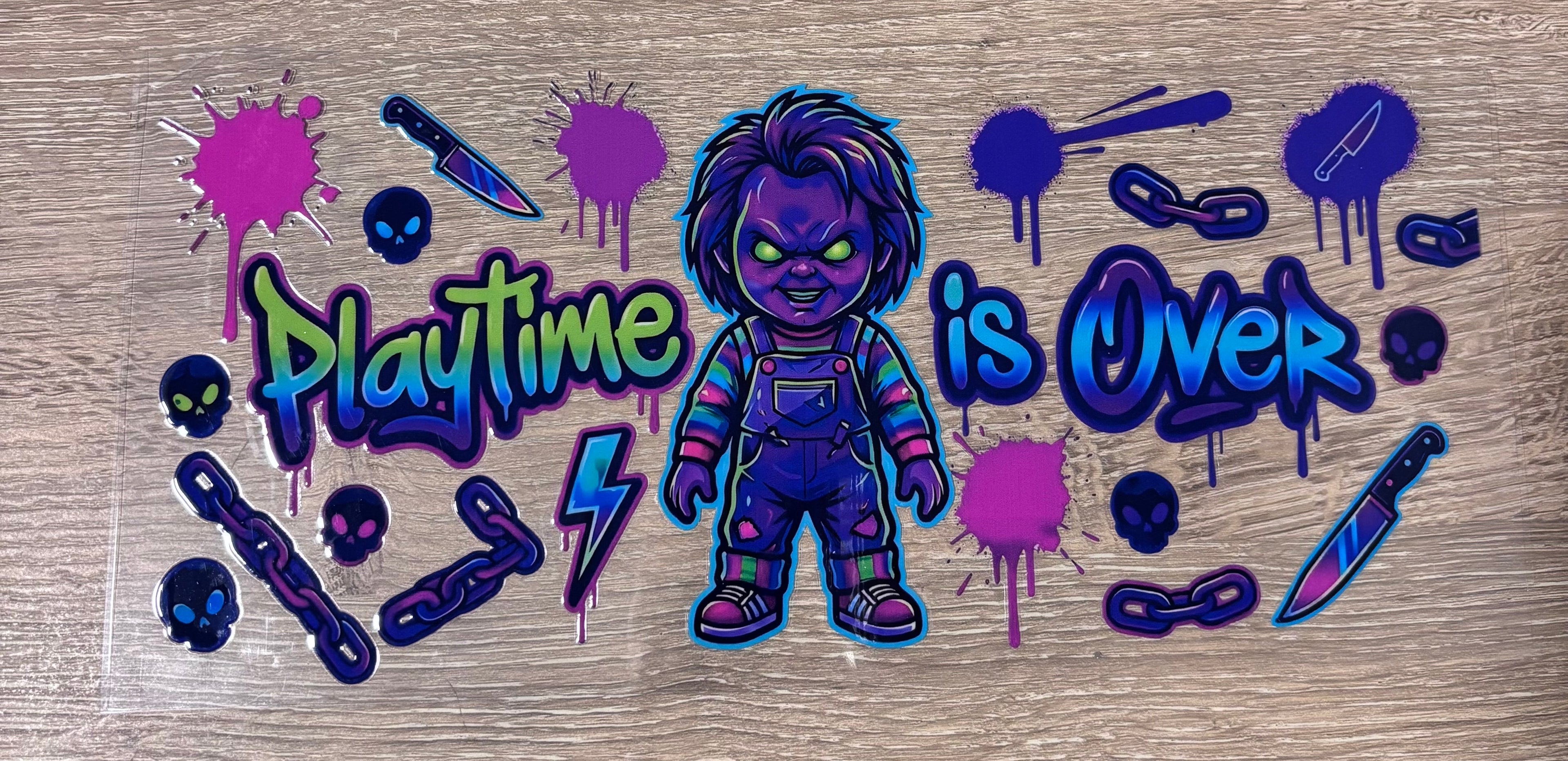 Playtime is over