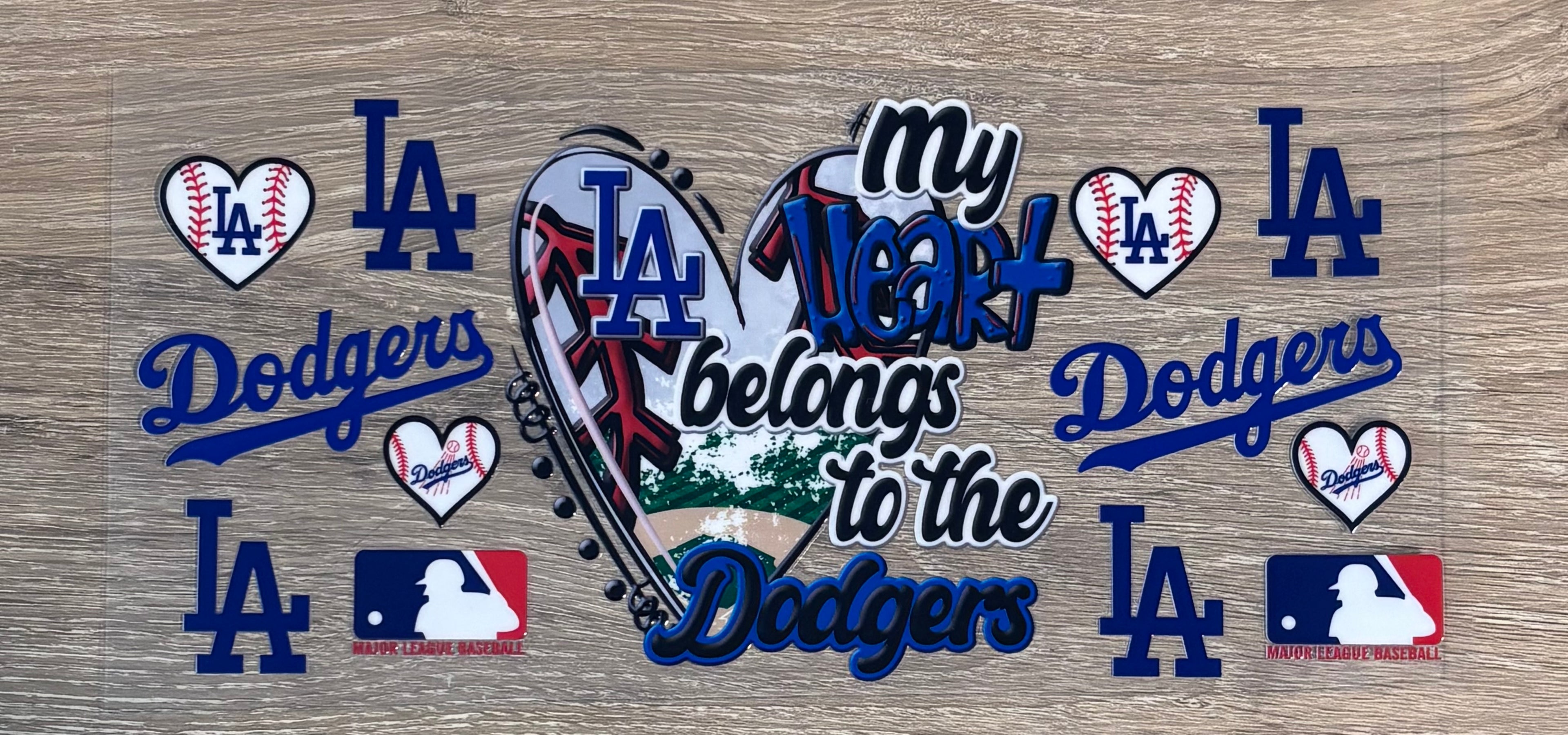 My heart belongs to the dodgers