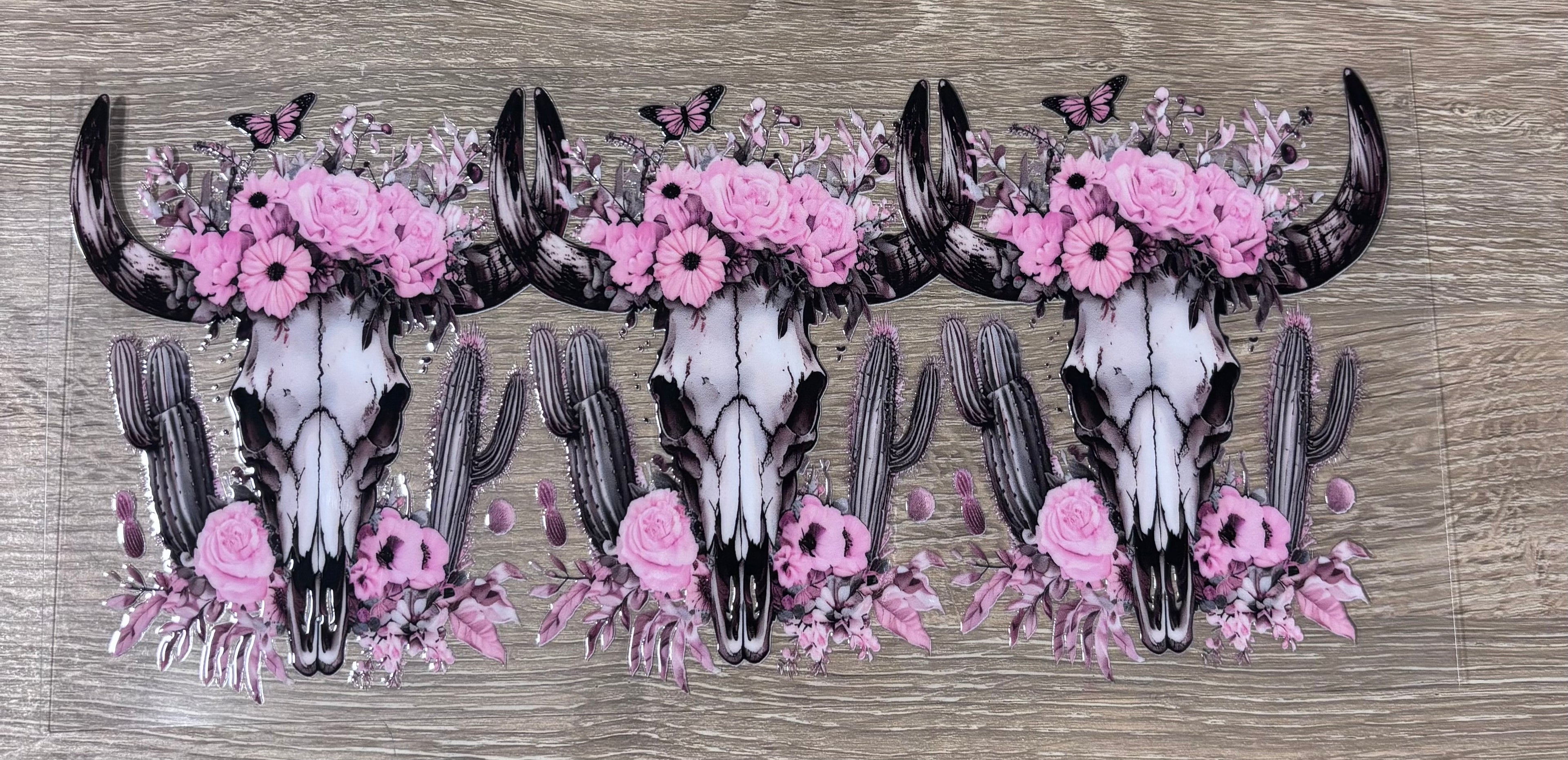 Steer Skull w/Flowers