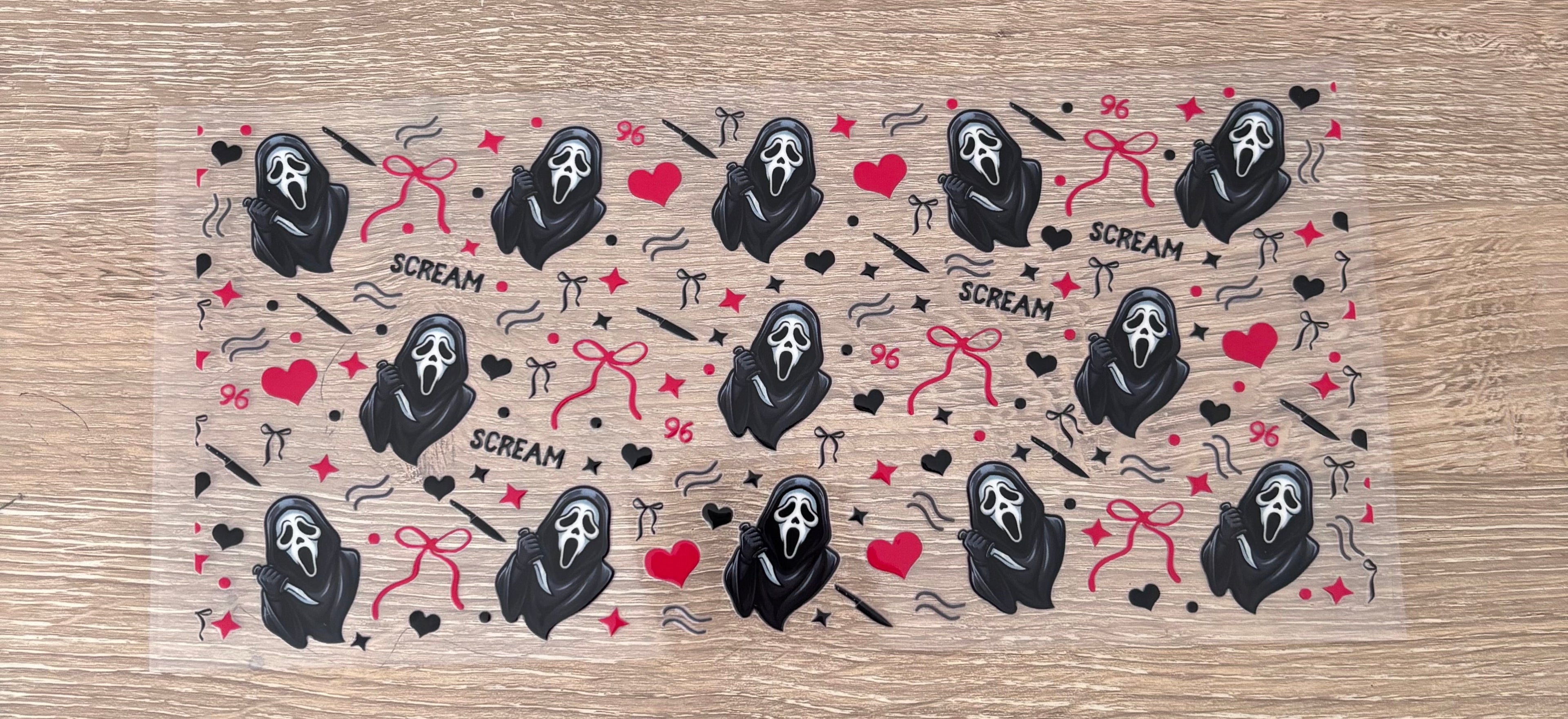 Ghost man with bows