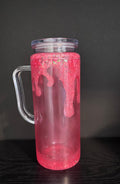 20 oz Acrylic waterfall cup with handle