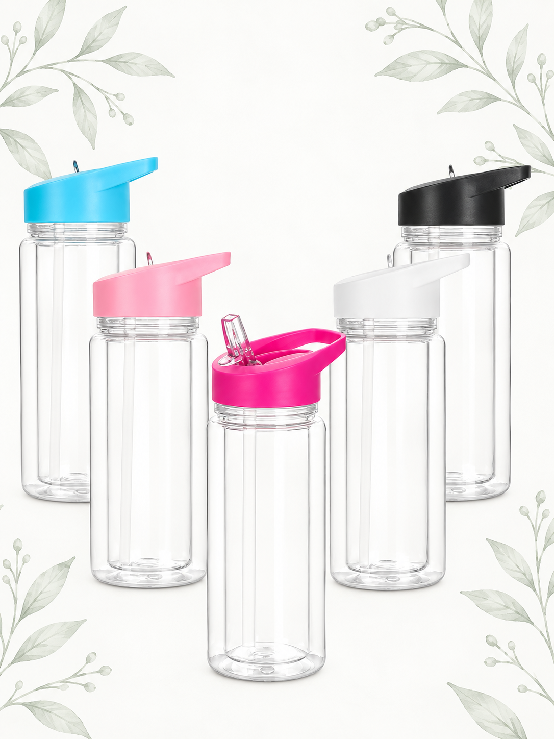10 oz Acrylic Snow Globe Sports Tumbler