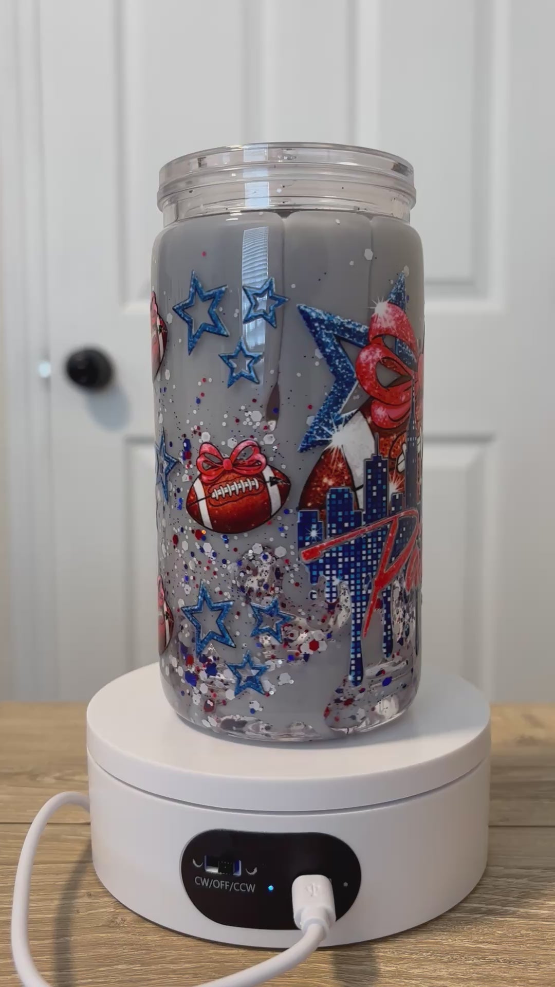 16 oz NFL Patriots Lava Drip cup